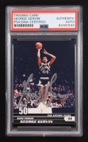 George Gervin Signed 2008 Topps NBA 50th #34 (PSA) at PristineAuction.com