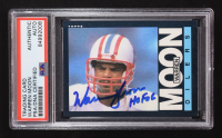 Warren Moon Signed 1985 Topps Inscribed "HOF 06" #251 RC (PSA) at PristineAuction.com