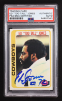 Ed "Too Tall" Jones Signed 1978 Topps #429 (PSA) at PristineAuction.com