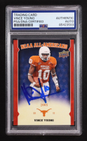 Vince Young Signed 2011 Upper Deck NCAA All-Americans #AA-VY (PSA) at PristineAuction.com