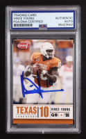 Vince Young Signed 2006 Aspire #35 RC (PSA) at PristineAuction.com