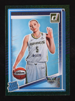 Paige Bueckers 2025 Donruss WNBA Green Shimmer #86 RR RC at PristineAuction.com