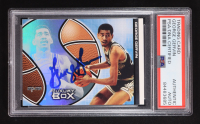 George Gervin Signed 2005 Topps Luxury Box #137 (PSA) at PristineAuction.com