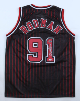 Dennis Rodman Signed Jersey (JSA & SWAU) at PristineAuction.com