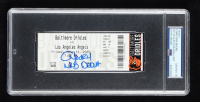 Christian Moore Signed 2025 Debut Game Ticket Stub Inscribed "MLB Debut" (PSA | Auto Grade 10) at PristineAuction.com