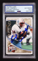 Earl Campbell Signed 2009 Upper Deck Heroes #272 (PSA) at PristineAuction.com