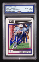 Earl Campbell Signed 2022 Panini Score #7 (PSA) at PristineAuction.com