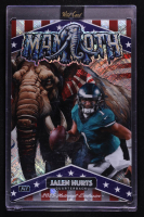 Jalen Hurts 2025 Wild Card National Exclusive Mammoth Dino-Might Alumination American Edition Skylight Jumbo #DMMMA08-JH #1/1 at PristineAuction.com