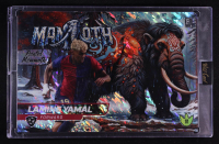 Lamine Yamal 2025 Wild Card Alumination Dino-Might Painted Mammoth Jumbo #DMPNM305-LY01 #1/1 RC at PristineAuction.com