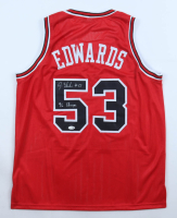 James Edwards Signed Jersey Inscribed "96 Champs" (JSA) at PristineAuction.com
