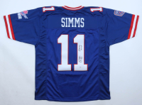 Phil Simms Signed Jersey Inscribed "S.B. XXI M.V.P." (Beckett) at PristineAuction.com