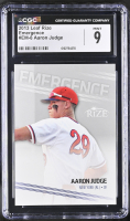 Aaron Judge 2013 Leaf Rize Emergence #EM-8 (CGC 9) at PristineAuction.com