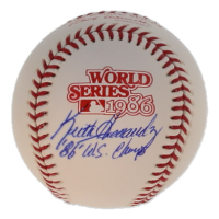 Keith Hernandez Signed 1986 World Series Baseball Inscribed "'86 W.S. Champs" (Beckett) at PristineAuction.com