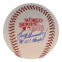Keith Hernandez Signed 1986 World Series Baseball Inscribed "'86 W.S. Champs" (Beckett) at PristineAuction.com