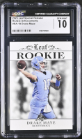 Drake Maye 2023 Leaf Special Release Rookie Achievements #RA-19 (CGC 10) at PristineAuction.com