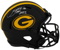 LeRoy Butler Signed Packers Full-Size Eclipse Alternate Speed Helmet Inscribed "HOF 2022" (Schwartz) at PristineAuction.com