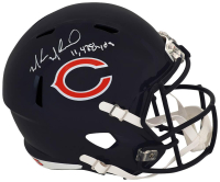 Muhsin Muhammad Signed Bears Full-Size Speed Helmet Inscribed "11,438 Yards" (Schwartz) at PristineAuction.com