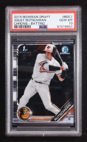 Adley Rutschman 2019 Bowman Draft Chrome Batting #BDC1 RC (PSA 10) at PristineAuction.com
