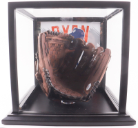 Nolan Ryan Signed Rawlings Baseball Glove With Display Case Inscribed "The Ryan Express" (PSA) at PristineAuction.com