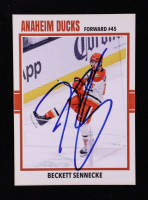 Beckett Sennecke Signed Trading Card (Beckett) at PristineAuction.com