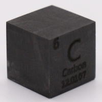 1.82 Grams .999 Fine Carbon Cube at PristineAuction.com