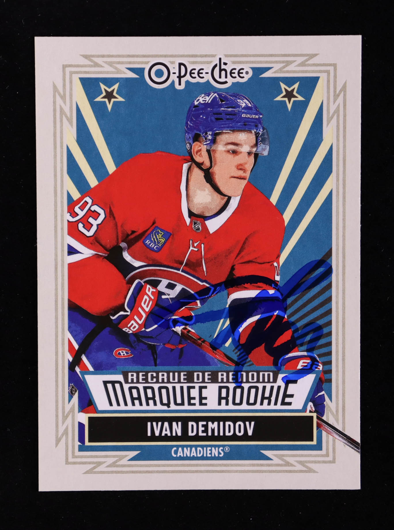 Ivan Demidov 2025-26 O-Pee-Chee Retro #542 RC (Beckett) at PristineAuction.com Ivan Demidov 2025-26 O-Pee-Chee Retro #542 RC (Beckett) at PristineAuction.com