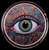 All-Seeing Eye High-Relief 5oz AVDP .999 Fine Copper Bullion Round at PristineAuction.com