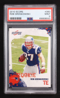 Rob Gronkowski 2010 Score #383 RC (PSA 9) at PristineAuction.com