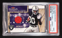Jerry Rice 2002 Fleer Maximum Dressed To Thrill Jersey (PSA 9) at PristineAuction.com