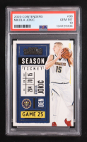 Nikola Jokic 2020-21 Panini Contenders Season Ticket #96 (PSA 10) at PristineAuction.com
