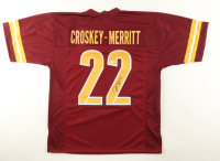 Jacory Croskey-Merritt Signed Jersey (JSA) at PristineAuction.com