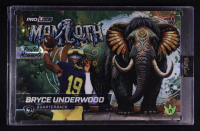 Bryce Underwood 2025 Wild Card Alumination Pro-Look Dino-Might Painted Mammoth Jumbo #DMPMM406b-BU #1/1 at PristineAuction.com