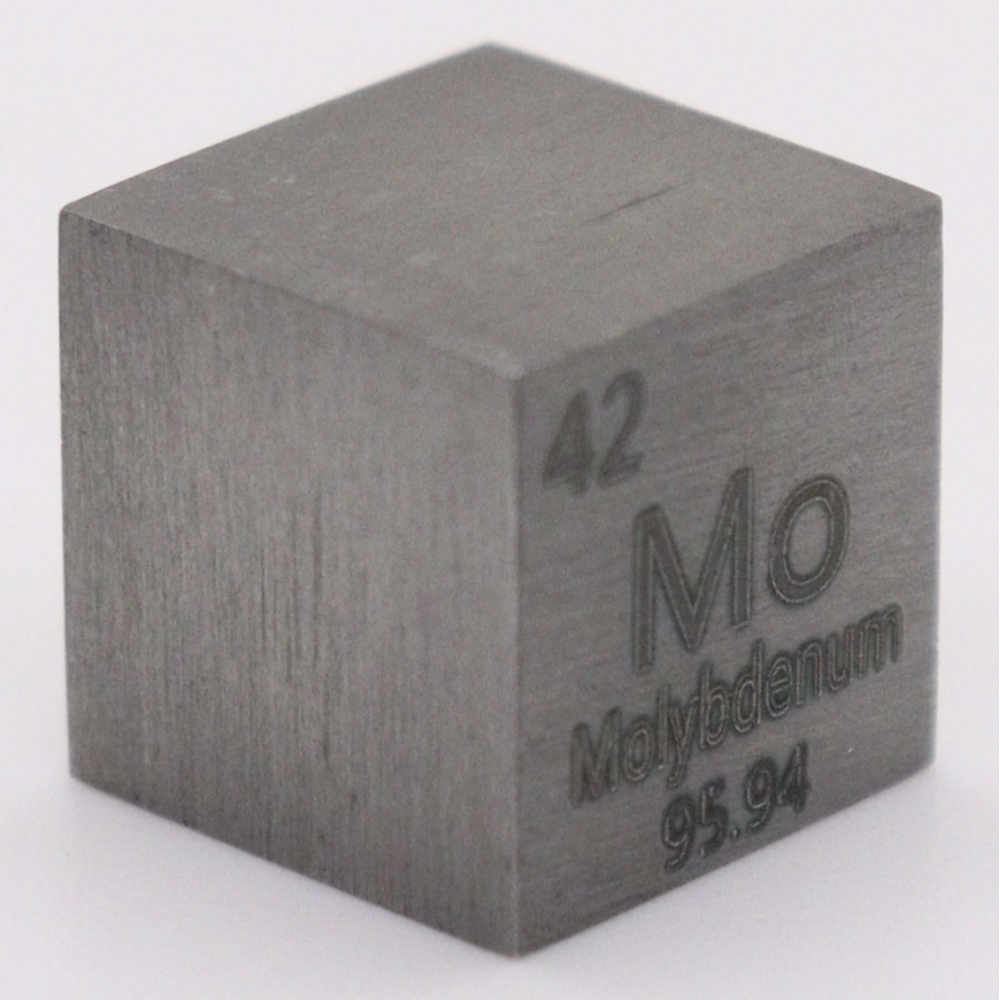 10.22 Grams .9995 Fine Molybdenum Cube at PristineAuction.com