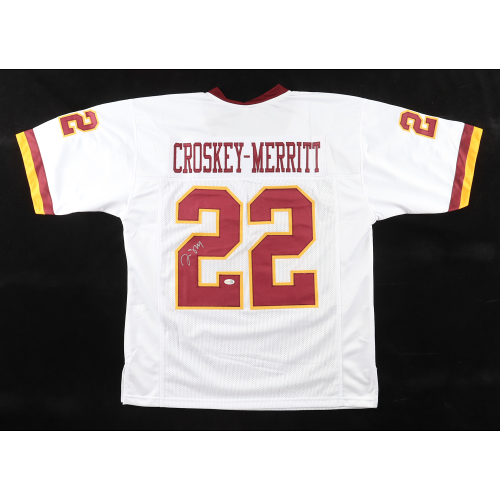 Jacory Croskey-Merritt Signed Jersey (JSA) at PristineAuction.com