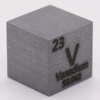 6.1 Grams .999 Fine Vanadium Cube at PristineAuction.com