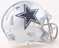 Zack Martin Signed Cowboys Speed Mini Helmet (JSA) at PristineAuction.com