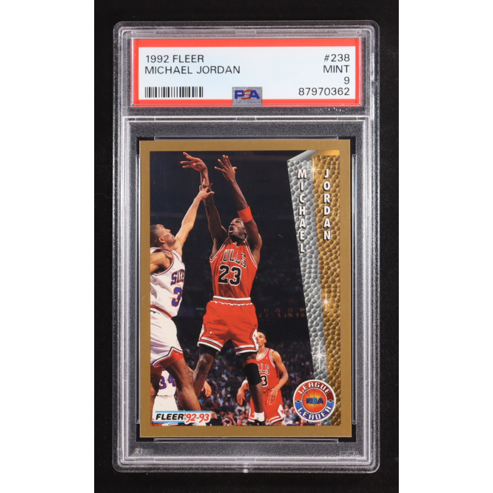 Michael Jordan 1992 Fleer #238 (PSA 9) at PristineAuction.com