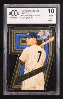 Mickey Mantle 1997 Scoreboard Uniform Mickey Mantle Collection #P7 (BCCG 10) at PristineAuction.com