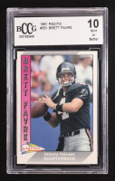 Brett Favre 1991 Pacific #551 RC (BCCG 10) at PristineAuction.com
