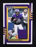 Justin Jefferson 2025 Donruss Threads #27 at PristineAuction.com