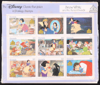 1987 Disney's Snow White and the Seven Dwarfs 50th Anniversary - Grenada 30&cent; Postage Stamps, Full Unopened Sheet at PristineAuction.com