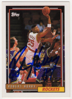 Robert Horry Signed 1992 Topps #308 RC (Schwartz) at PristineAuction.com
