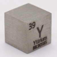 4.472 Grams .999 Fine Yttrium Cube at PristineAuction.com