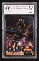 Shaquille O'Neal 1992-93 Topps Stadium Club MC #201 RC (BCCG 10) at PristineAuction.com