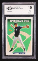 Derek Jeter 1993 Topps #98 RC (BCCG 10) at PristineAuction.com