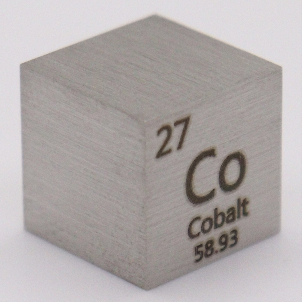 8.9 Grams .9996 Fine Cobalt Cube at PristineAuction.com