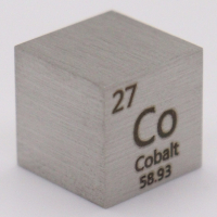 8.9 Grams .9996 Fine Cobalt Cube at PristineAuction.com