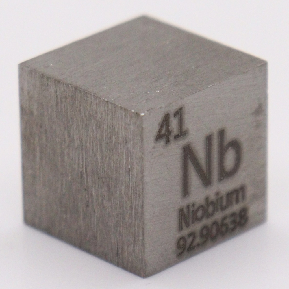 8.57 Grams .999 Fine Niobium Cube at PristineAuction.com