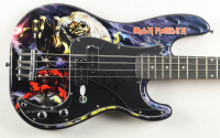 Steve Harris Signed "Iron Maiden" Custom Electric Bass Guitar (ACOA) at PristineAuction.com