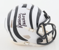 Anthony Munoz Signed Bengals 2022 Alternate Speed Mini Helmet (Schwartz) at PristineAuction.com